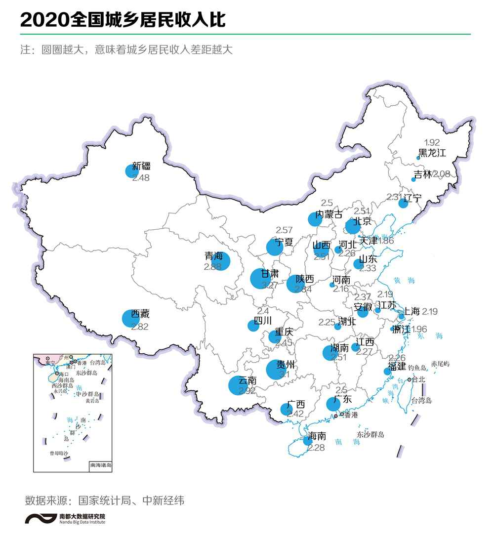 大家钱花哪了?可支配收入哪里最高?全国人民的“账单”来了